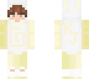 karl jacobs in a bunny hoodie (yellow edit)