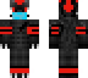 masked dragon red | Minecraft Skin