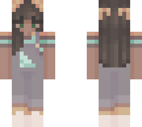 mouse girl blue