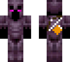 nertherite enderman with a bow&quiver