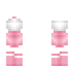 outfit base - white top w/ pink skirt & pink boots