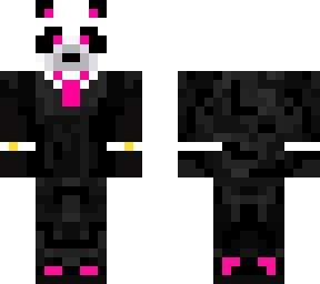 panda in suit
