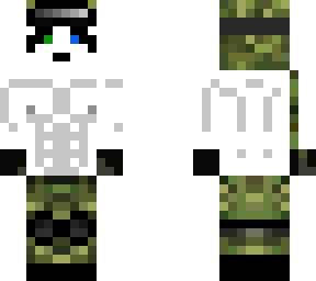 panda soldado
