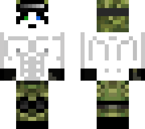 panda soldado