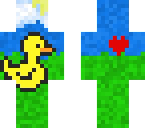 patito en el campo
