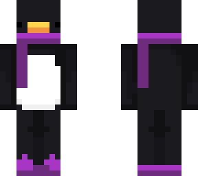 penguin w scarf
