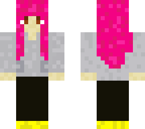pink hair
