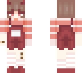 pink overalls