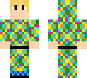 pixel boy rainbow