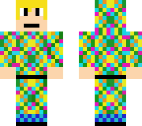 pixel boy rainbow