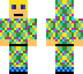 pixel boy rainbow