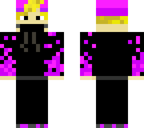 purple and black sweater guy