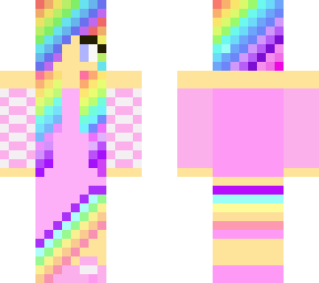 rainbow girl