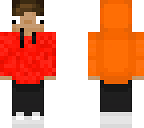 red and orange  tryhard skin