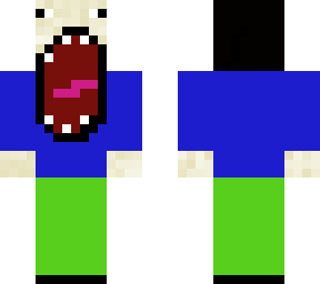 screaming man