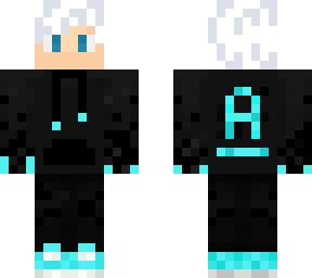 skin with letter a on back