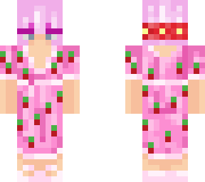 strawberry dress pog