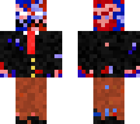 the red and blue
