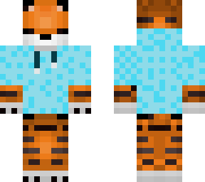 tiger blue shirt