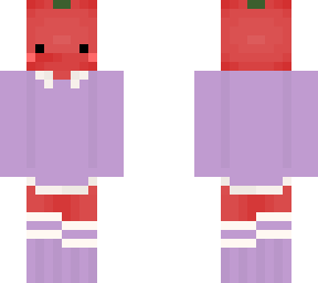 tomato lavender collared sweater with socks