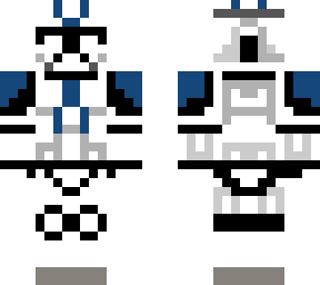 under body  501st trooper