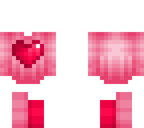 valentine outfit base - lots of pink & heart