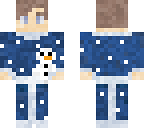 version 3- blue pj snow boy
