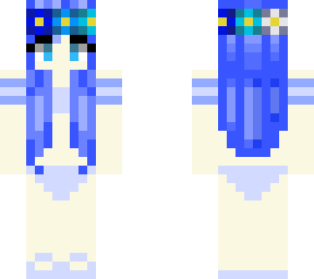 water spirit in a swim suit