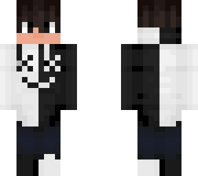 xd black and white hoodie!