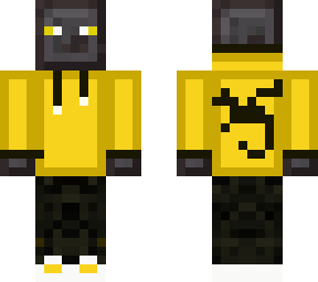 yellow netherite hoodie