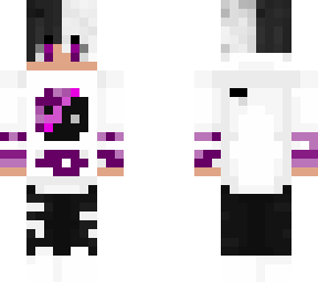 yin/yang purple accent