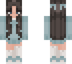 - teal swater -