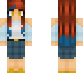 aquarius as a hooman (female) / series