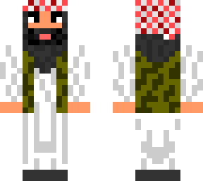 arab with red wrap