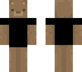 bear with black shirt