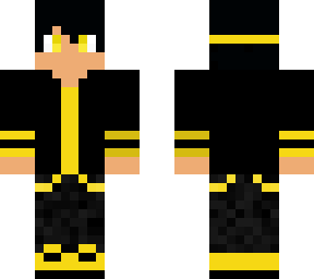 black and yellow