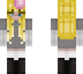 blond haired girl
