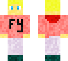 blonde red-boy!