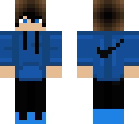 blue boy nike with 1 block eyes