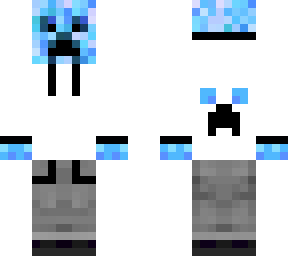blue creeper w/ hoodie