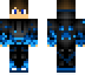 blue fire skin