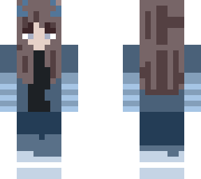 blue girl