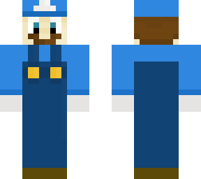blue mario