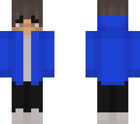 blue skin