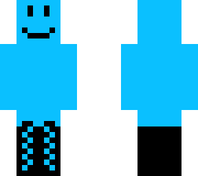 blue skin