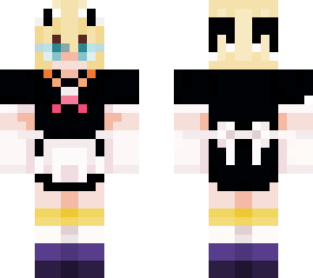 byakuya togami (maid outfit, cat boy maid outfit) enby socks ******* tie