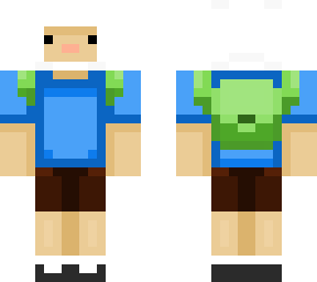classic blue shirt finn skin
