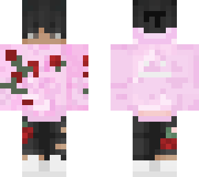cool dude in a pink hoodie who like minecraft (cryptic_icy)