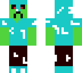 creeper diamante y netherite