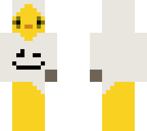 duck in bunny suit